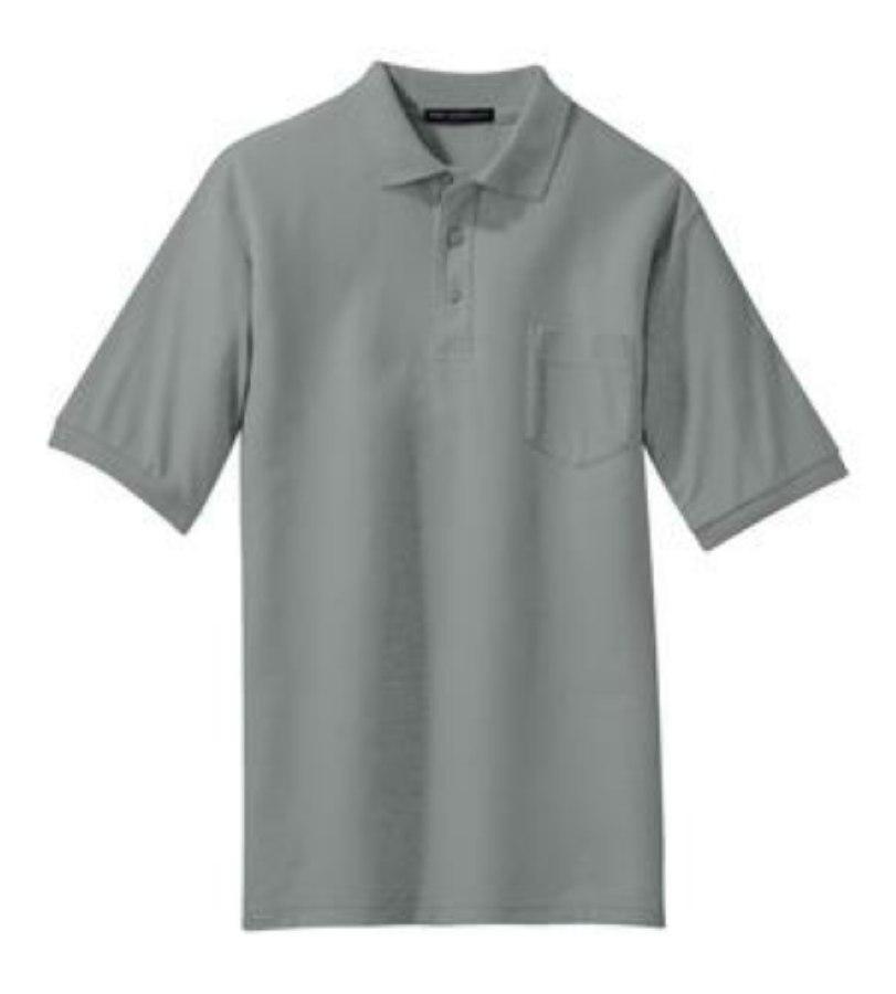Picture of Port Authority Tall Silk Touch Polo with Pocket