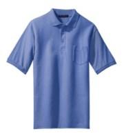 Picture of Port Authority Tall Silk Touch Polo with Pocket