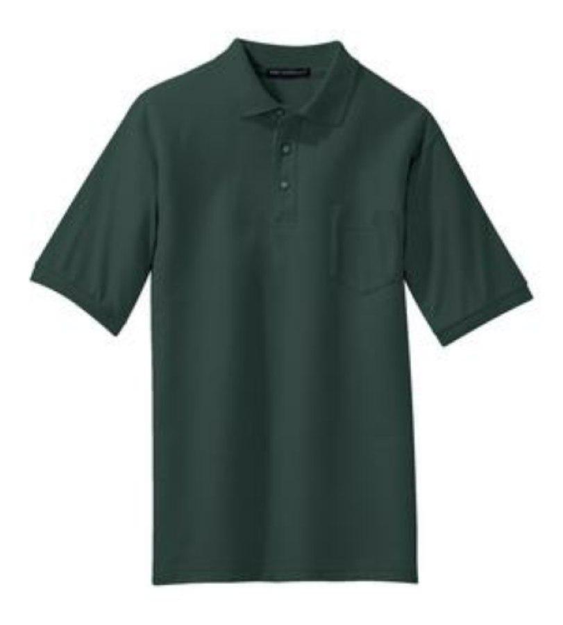 Picture of Port Authority Tall Silk Touch Polo with Pocket