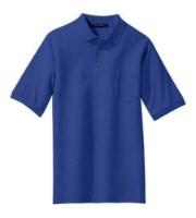 Picture of Port Authority Tall Silk Touch Polo with Pocket