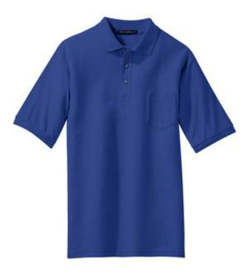 Picture of Port Authority Tall Silk Touch Polo with Pocket