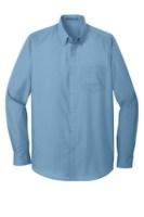 Picture of Port Authority Long Sleeve Carefree Poplin Shirt