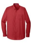 Picture of Port Authority Long Sleeve Carefree Poplin Shirt