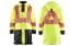 Picture of Blaklader Hi-Vis Long Rain Coat with Contracting Tape