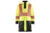 Picture of Blaklader Hi-Vis Long Rain Coat with Contracting Tape