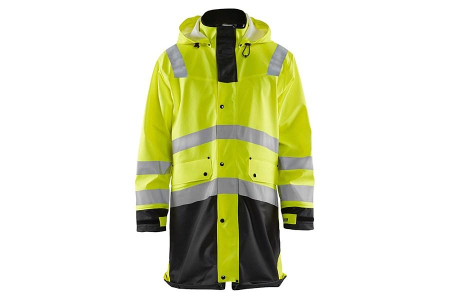 Picture of Blaklader Hi-Vis Long Rain Coat