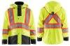 Picture of Blaklader Hi-Vis Rain Jacket with Contrasting Tape