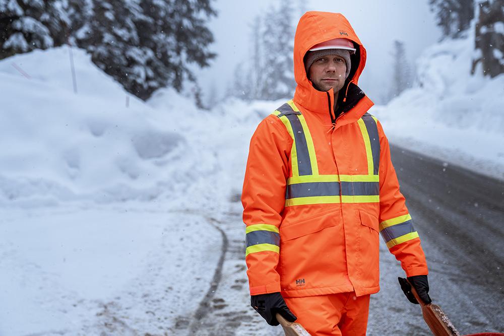 Picture of Helly Hansen Alta Hi-Vis Insulated Winter Jacket with Contrasting Tape