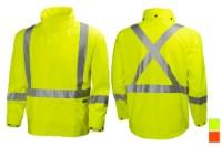 Picture of Helly Hansen Alta Hi-Vis X-Back Waterproof Rain Jacket