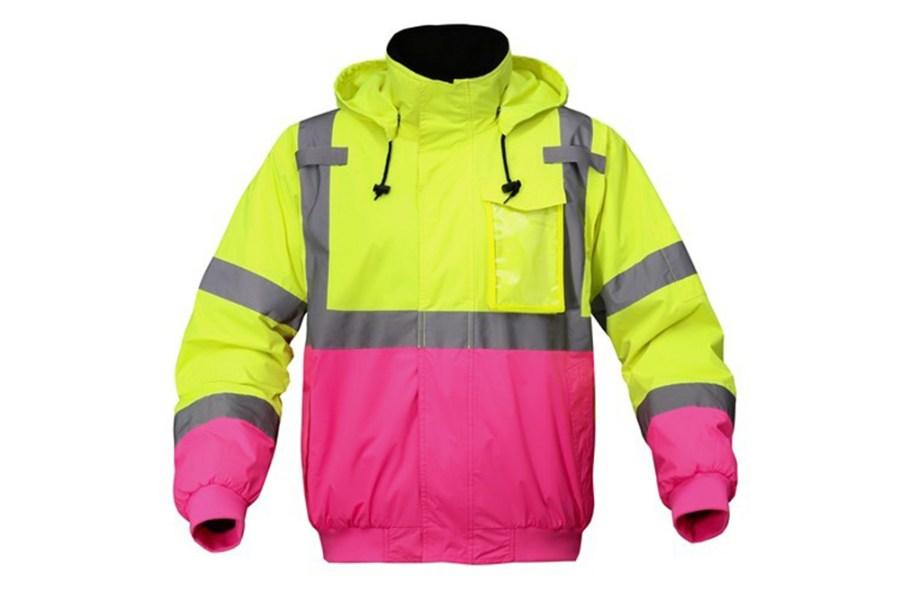 Picture of GSS Safety Unisex Pink Bomber Jacket