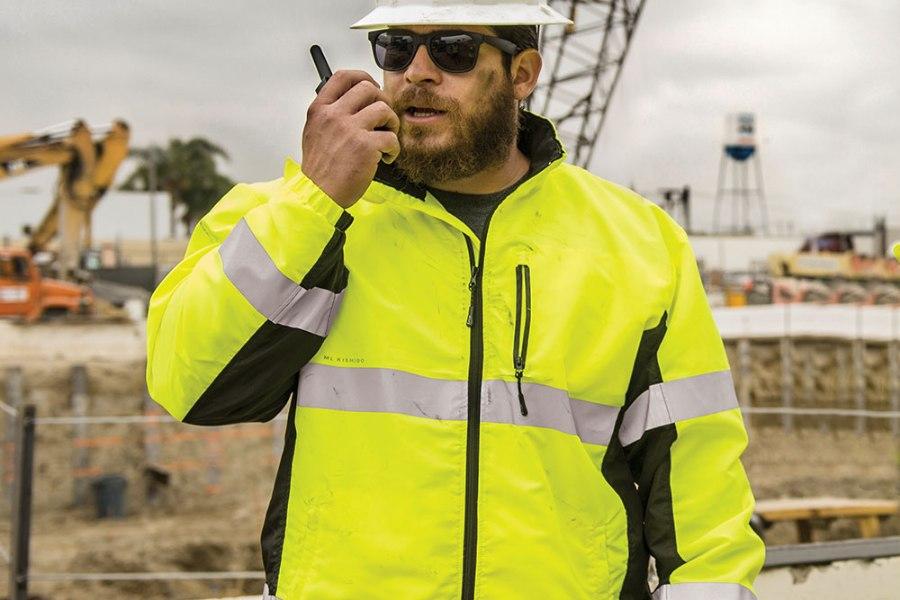 Picture of Kishigo Black Series Class 3 Windbreaker Jacket