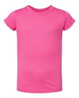 Rabbit Skins Toddler Girls Fine Jersey Tee