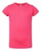 Picture of Rabbit Skins Toddler Girls Fine Jersey Tee