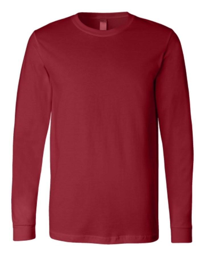 BELLA + CANVAS Jersey Long Sleeve Tee Additional Angle