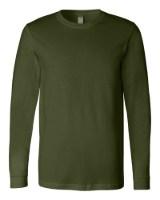 BELLA + CANVAS Jersey Long Sleeve Tee Alternate View