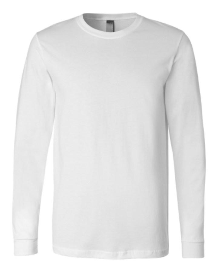 BELLA + CANVAS Jersey Long Sleeve Tee Perspective View