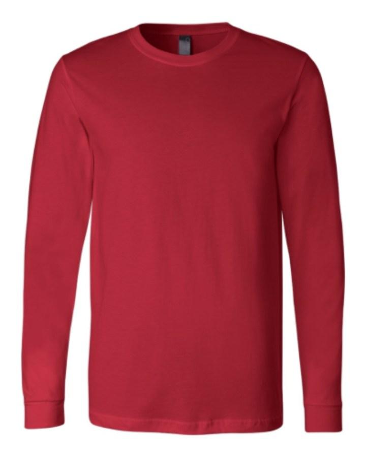 BELLA + CANVAS Jersey Long Sleeve Tee Additional Angle