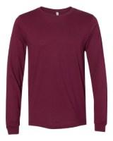 BELLA + CANVAS Jersey Long Sleeve Tee Feature Close-up