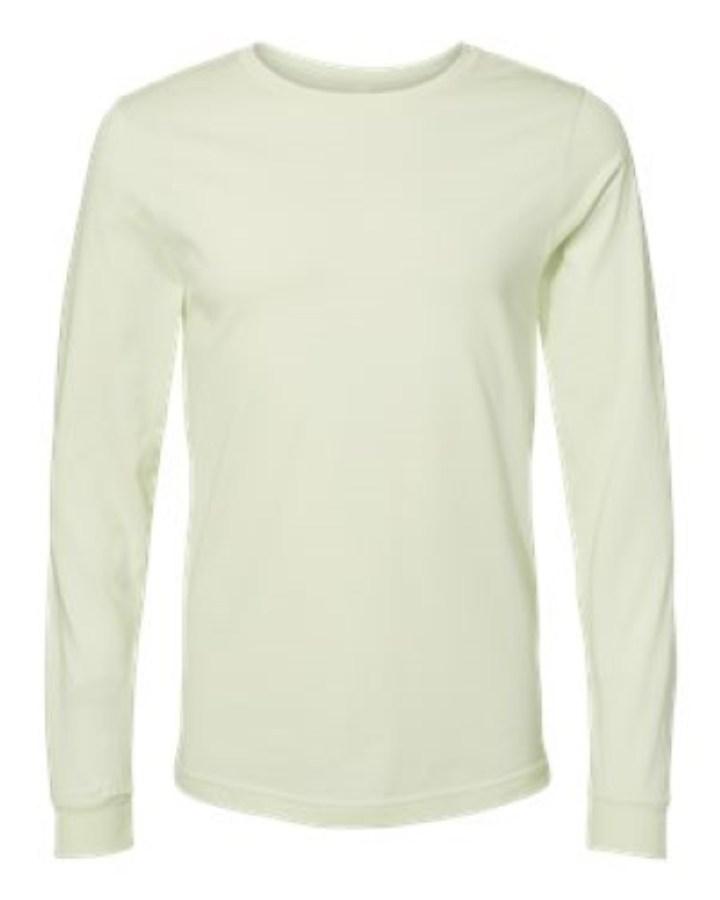 BELLA + CANVAS Jersey Long Sleeve Tee Perspective View