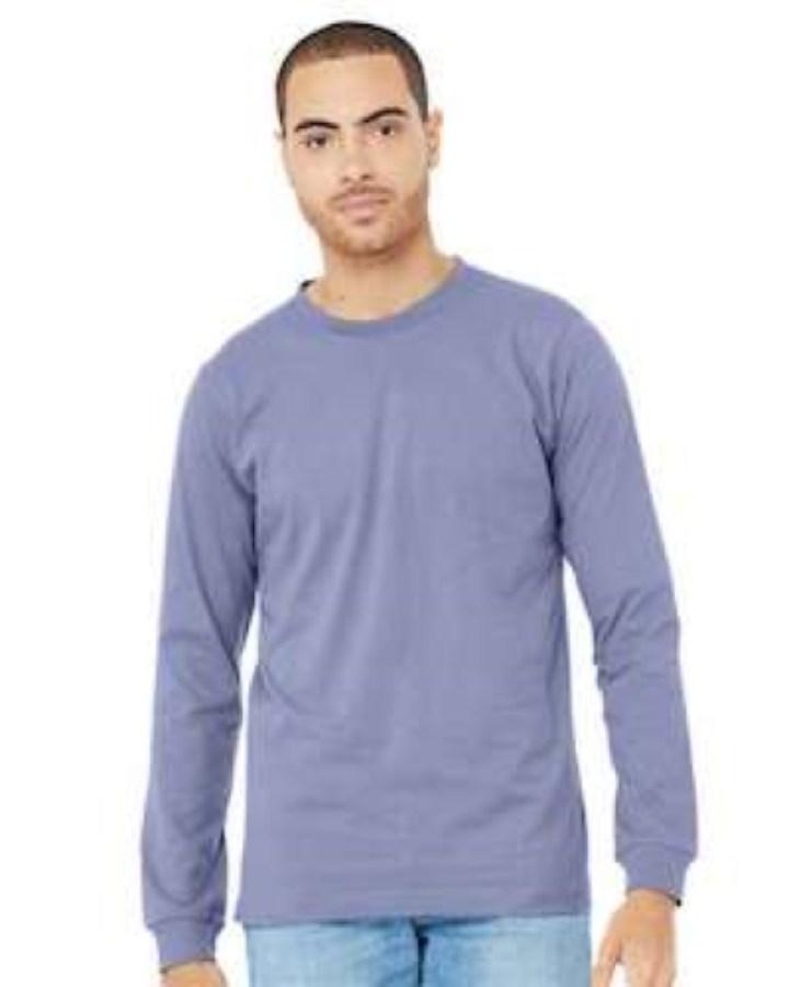 BELLA + CANVAS Jersey Long Sleeve Tee Additional view