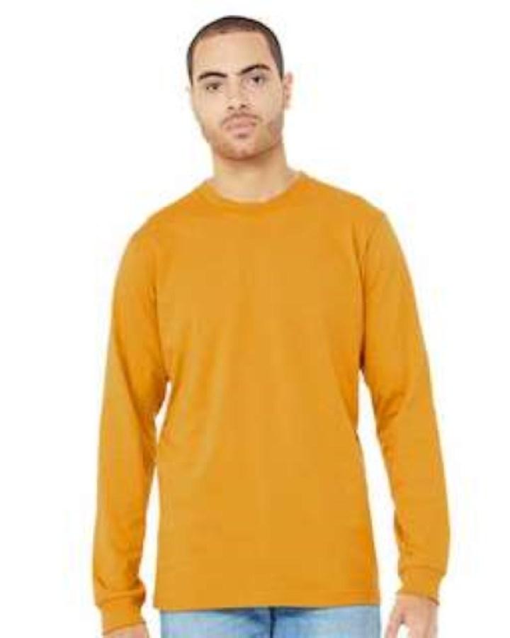 BELLA + CANVAS Jersey Long Sleeve Tee Additional Angle