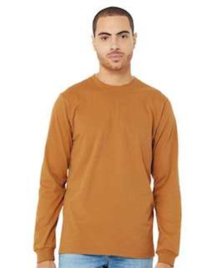 BELLA + CANVAS Jersey Long Sleeve Tee Additional Angle