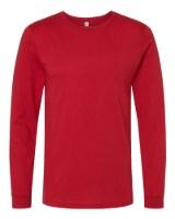 BELLA + CANVAS Jersey Long Sleeve Tee Feature Close-up