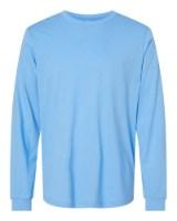 BELLA + CANVAS Jersey Long Sleeve Tee Close Up Detail