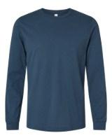 BELLA + CANVAS Jersey Long Sleeve Tee Feature Close-up