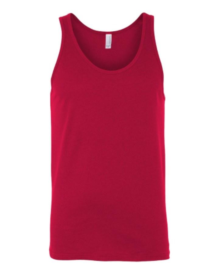 BELLA + CANVAS Jersey Tank Perspective View