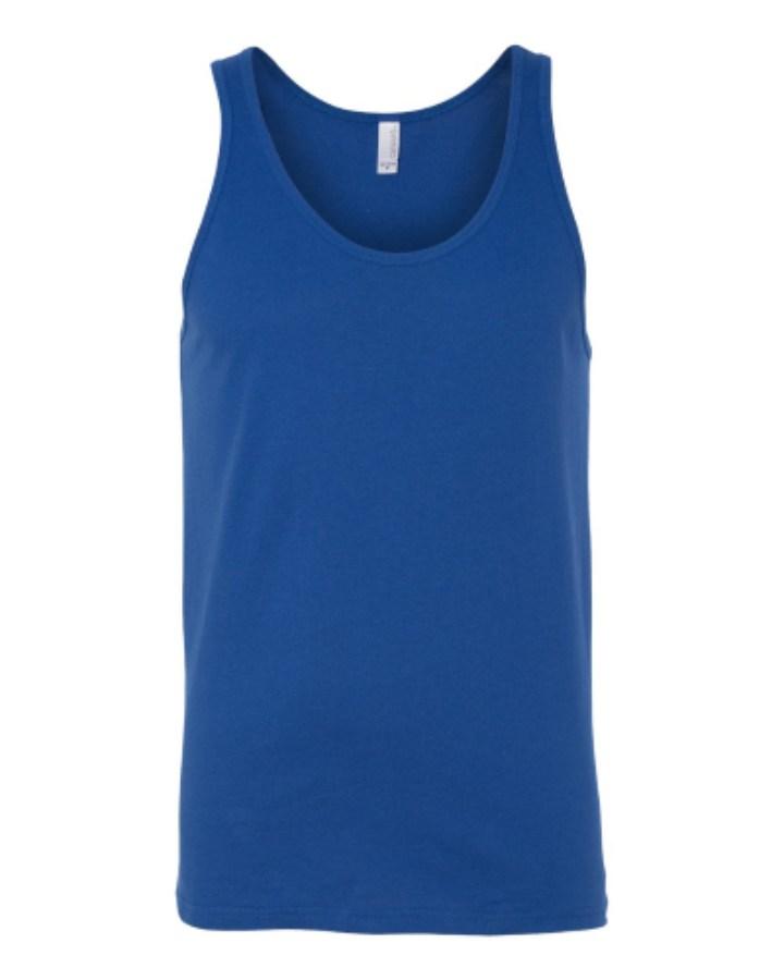 BELLA + CANVAS Jersey Tank Feature Close-up