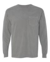 Picture of Comfort Colors Garment-Dyed Heavyweight Long Sleeve Pocket T-Shirt
