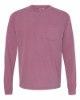 Picture of Comfort Colors Garment-Dyed Heavyweight Long Sleeve Pocket T-Shirt