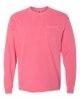 Picture of Comfort Colors Garment-Dyed Heavyweight Long Sleeve Pocket T-Shirt