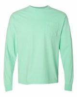 Picture of Comfort Colors Garment-Dyed Heavyweight Long Sleeve Pocket T-Shirt