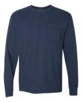 Picture of Comfort Colors Garment-Dyed Heavyweight Long Sleeve Pocket T-Shirt