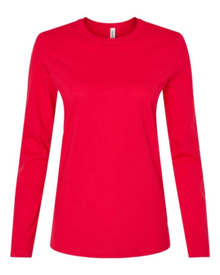 Picture of BELLA + CANVAS Women Jersey Long Sleeve Tee