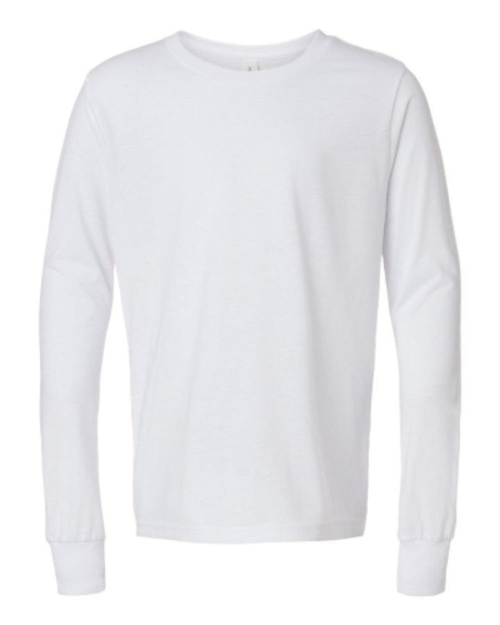Picture of BELLA + CANVAS Youth Triblend Long Sleeve Tee