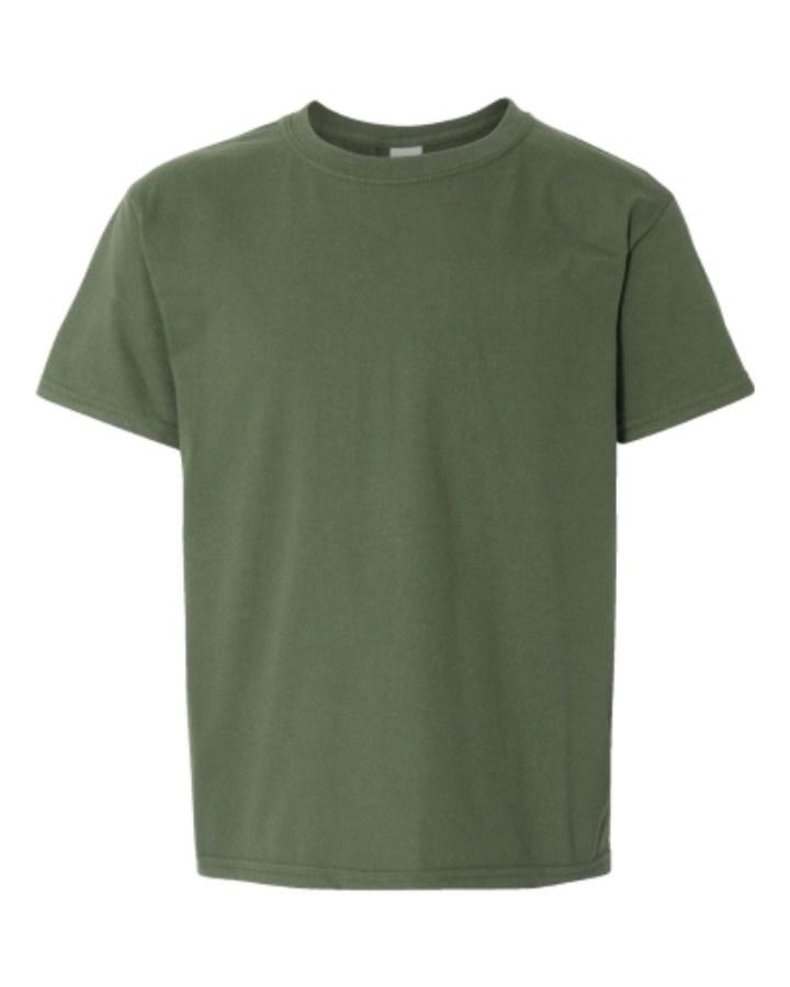 Gildan Softstyle Youth T-Shirt Perspective View