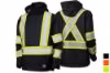Picture of Tough Duck Safety Hi-Vis Packable Rain Jacket