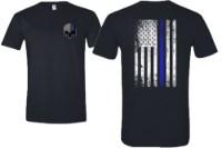 Picture of Zip's Skull and American Flag Shirt