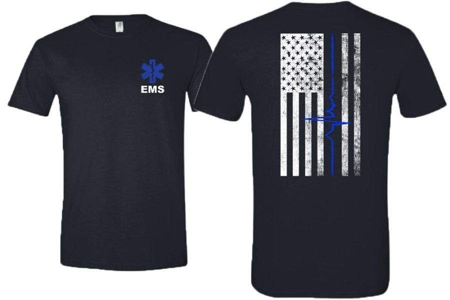 Picture of Zip's EMS Flag T-Shirt