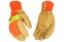 Picture of Kinco Hi-Vis Lined Pigskin Leather Palm Gloves with Knit Wrist