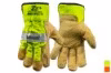 Picture of Zip's Hi-Vis Pigskin Reflective Gloves
