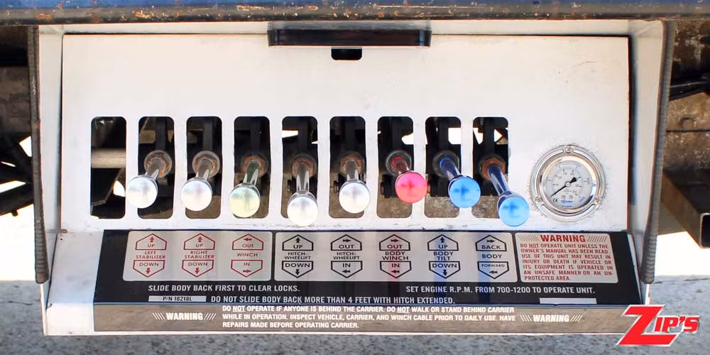 Picture of 2019 Century Steel 12 Series LCG™ Car Carrier w/SP9000 Side Puller, International MV, 21351