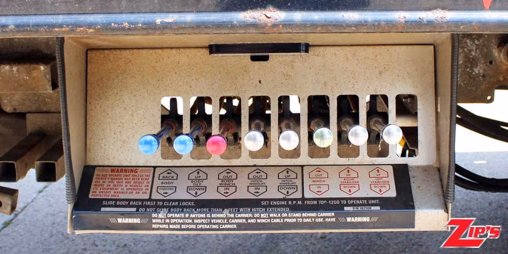 Picture of 2019 Century Steel 12 Series LCG™ Car Carrier w/SP9000 Side Puller, International MV, 21351