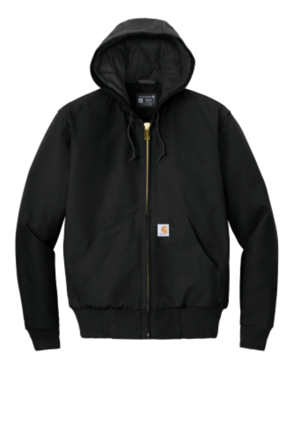 Picture of Carhartt Tall Quilted-Flannel-Lined Duck Jacket