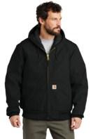 Carhartt Quilted-Flannel-Lined Duck Active Jac