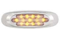 Picture of Maxxima 6" SS Oval Clearance Marker Light w/ 13 LEDs