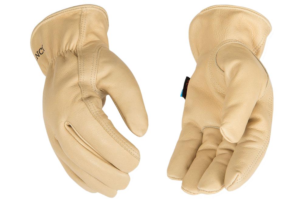 Picture of Kinco HydroFlector Lined Water-Resistant Grain Cowhide Driver Gloves